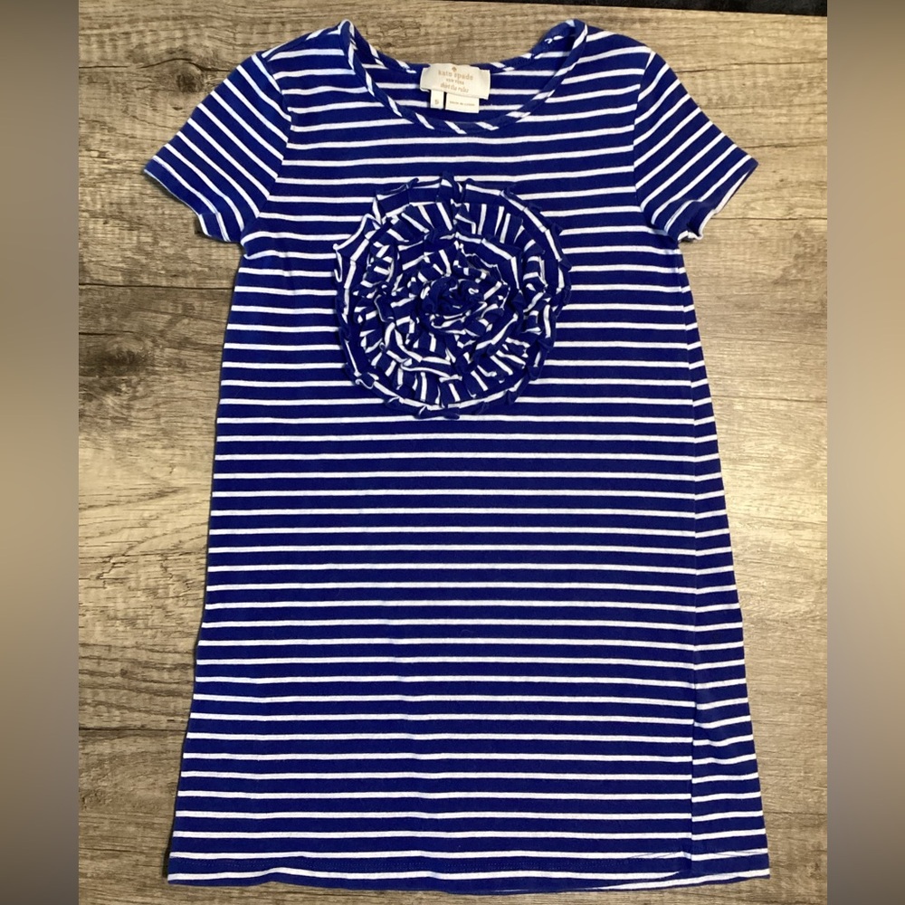 Kate Spade New York Blue Stripe Dress, size 5